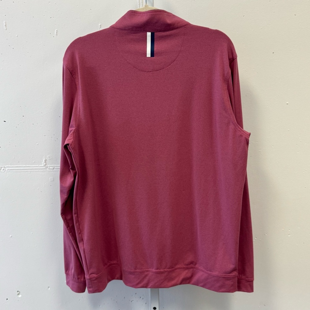 Rhoback Men’s Solid Performance Q-Zip Stretch Gol… - image 2